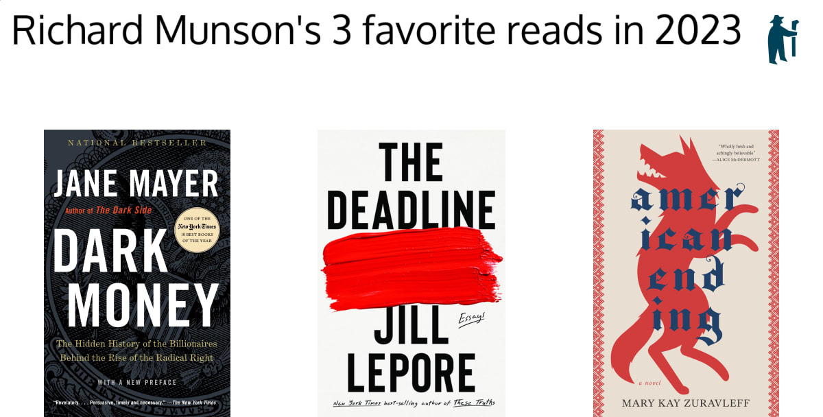 Three Favorite Reads